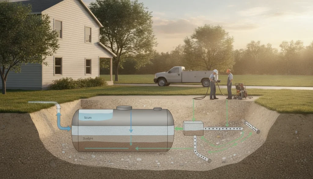 How Does the Septic System Work?